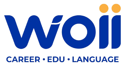 logo woii career edu language